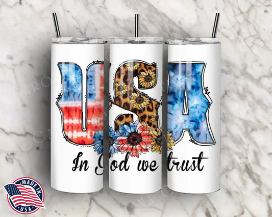 In God We Trust Multi Tumbler