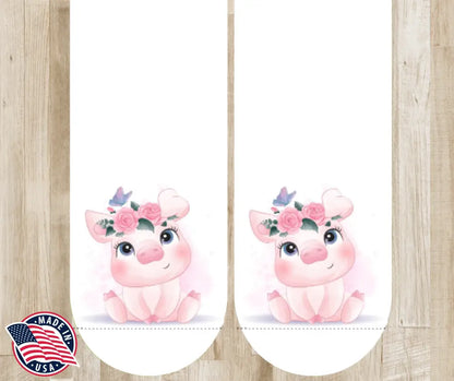 In Hog Heaven - Pink Socks