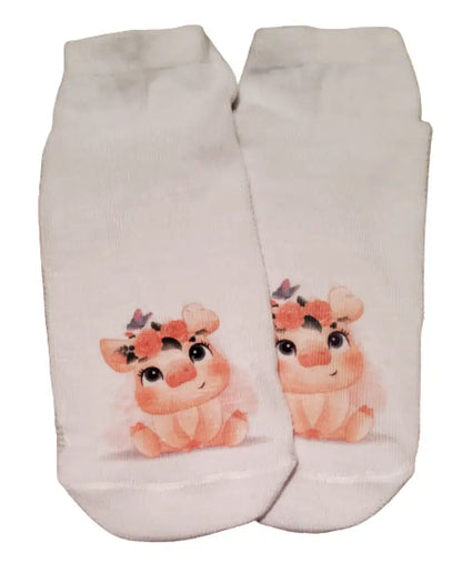 In Hog Heaven - Pink Socks