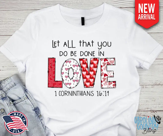 In Love – White Small / Short Shirt