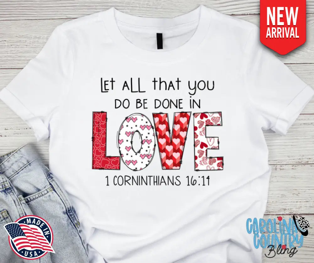 In Love – White Small / Short Shirt