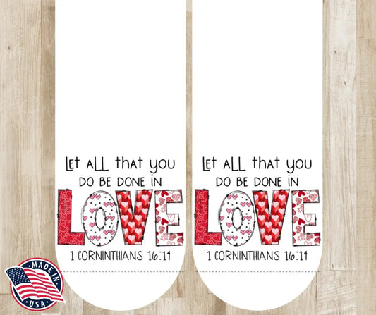 In Love – White Socks