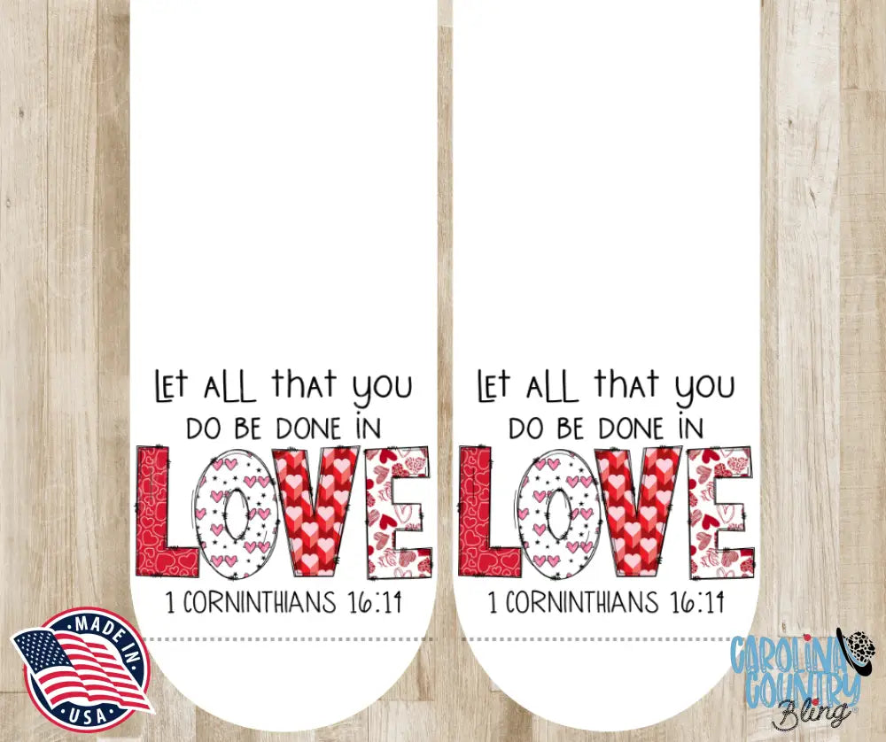 In Love – White Socks