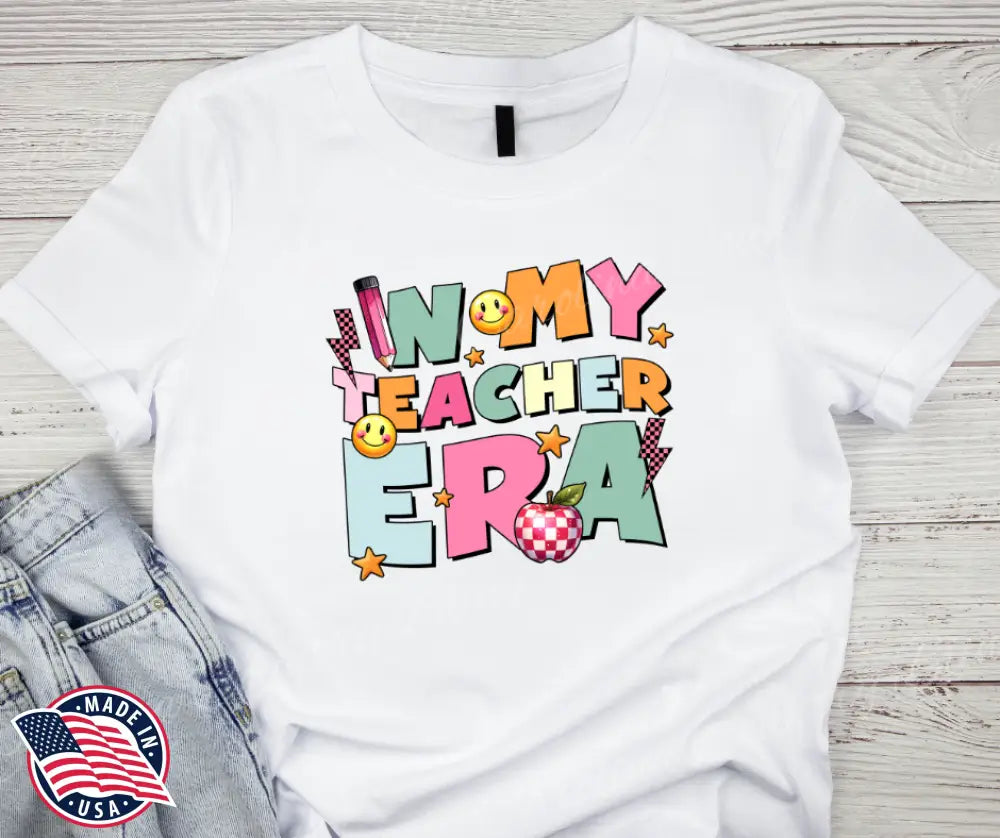 In My Teacher Era – Multi Shirt