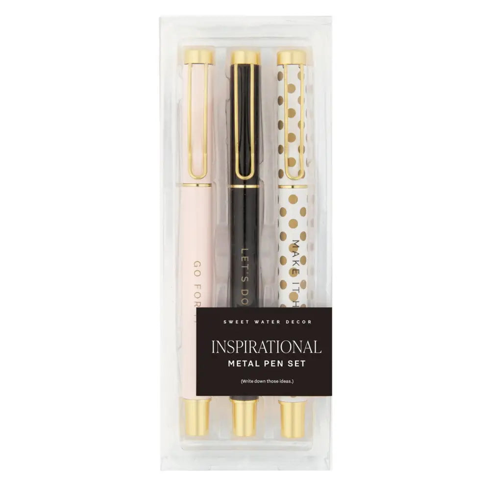Inspirational Metal Pen Set - Pens