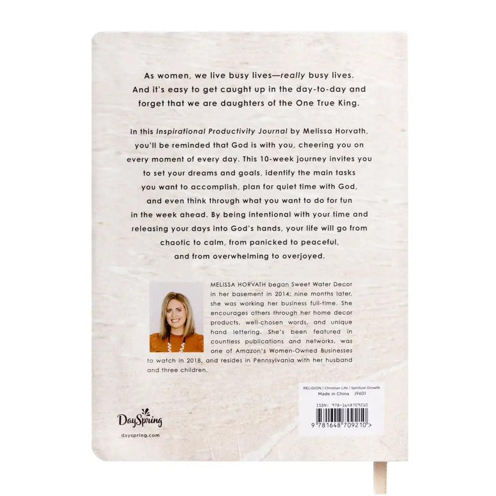 Inspirational Productivity Journal: You Are Strong & Courageous Notebooks