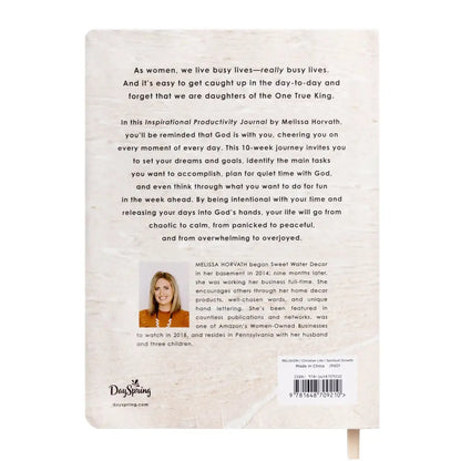 Inspirational Productivity Journal: You Are Strong & Courageous Notebooks