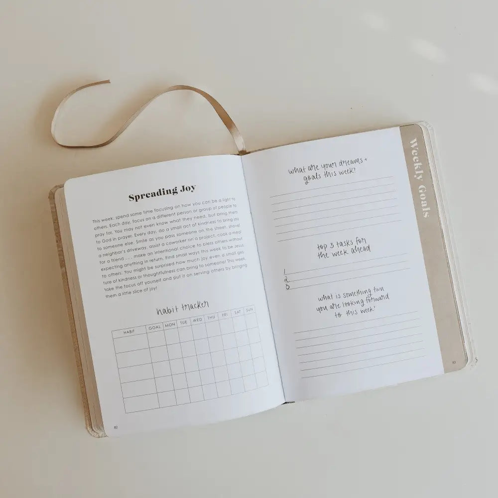 Inspirational Productivity Journal: You Are Strong & Courageous Notebooks