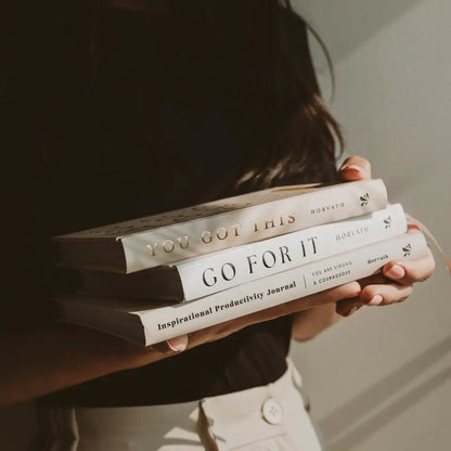 Inspirational Productivity Journal: You Are Strong & Courageous Notebooks