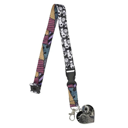 Tim Burton’s The Nightmare Before Christmas Jack & Sally Breakaway Lanyard Lanyards