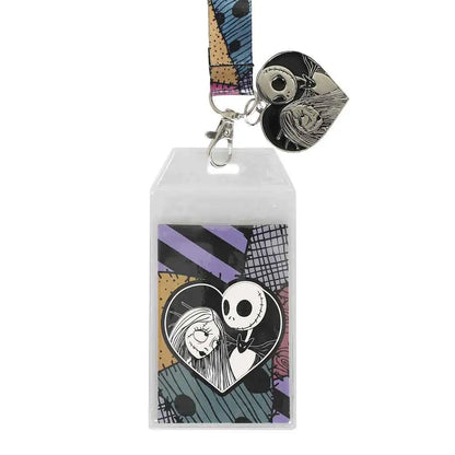 Tim Burton’s The Nightmare Before Christmas Jack & Sally Breakaway Lanyard Lanyards