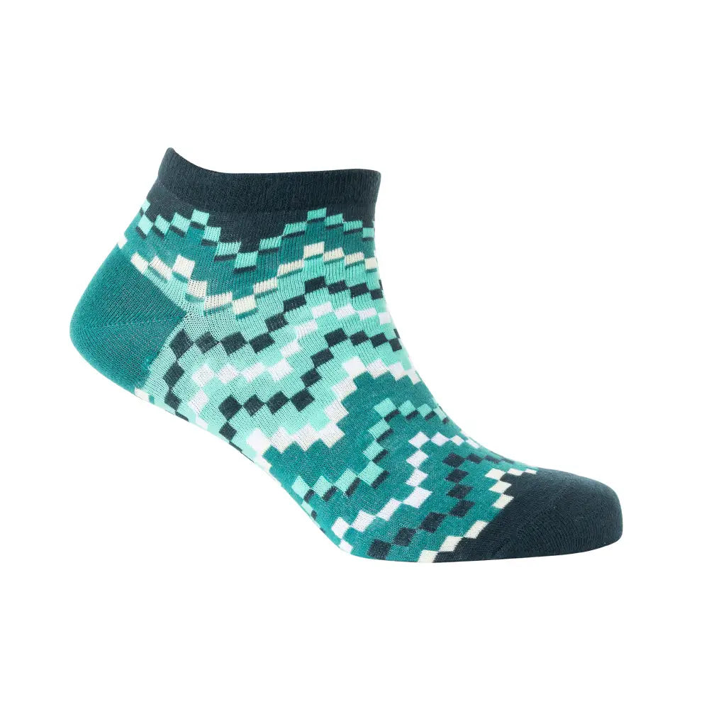 Jade Valley PixieAnkle Socks In Green - Socks