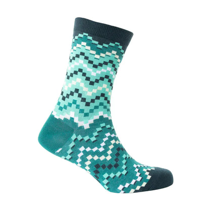 Jade Valley Pixie Socks In Green - Socks