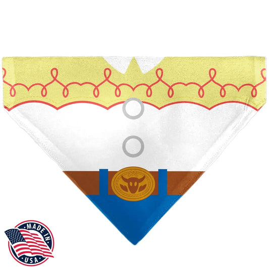 Pet Bandana - Toy Story Jessie Bounding Costume Bodice - Pet Bandanas
