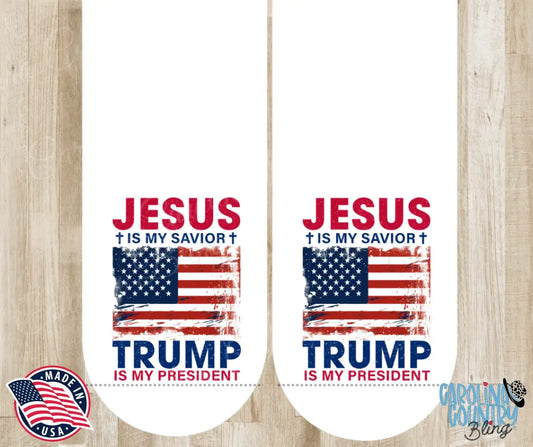 Jesus Is My Savior – Multi Socks