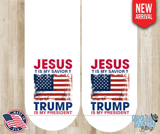 Jesus Is My Savior – Multi Socks
