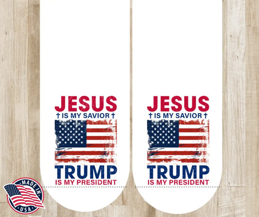 Jesus Is My Savior – Multi Socks