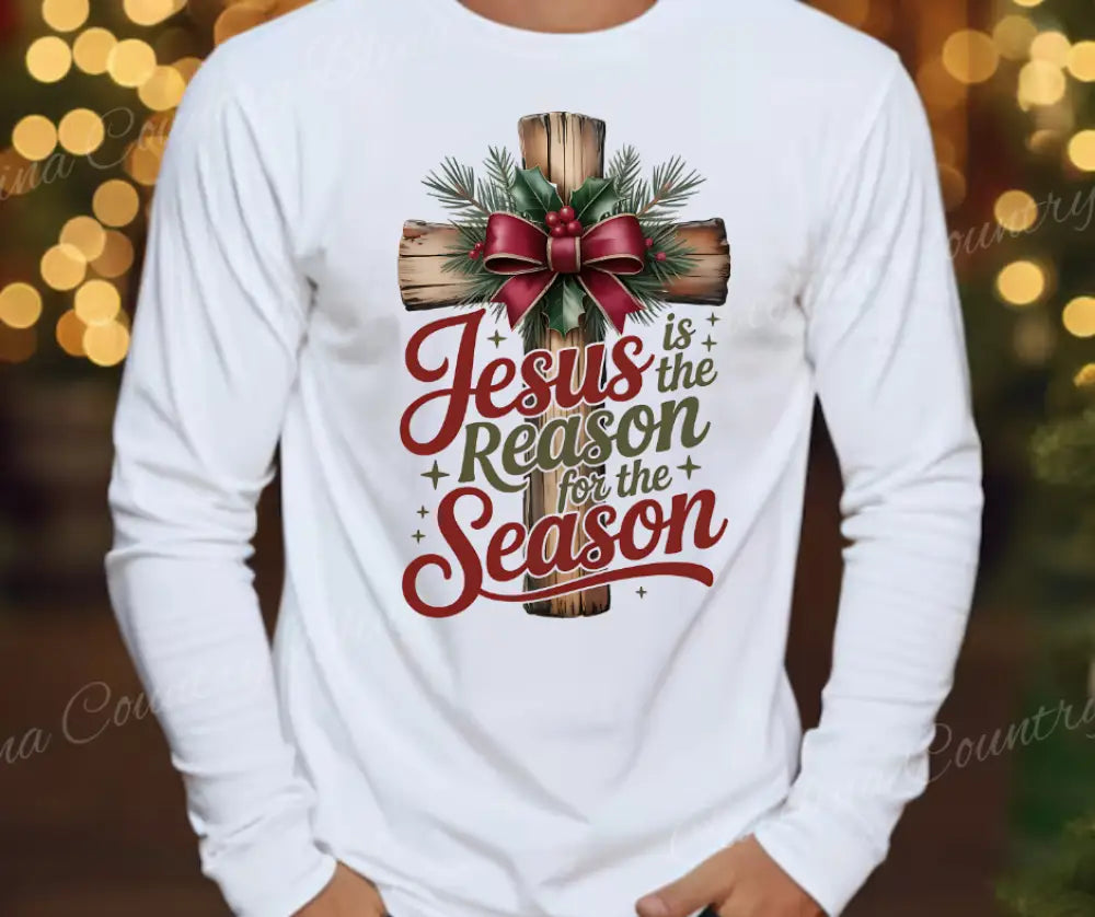 Jesus is the Reason - Multi Small / Long Shirt