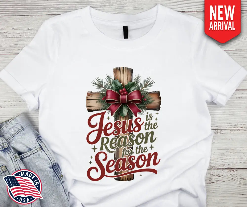 Jesus is the Reason - Multi Small / Short Shirt