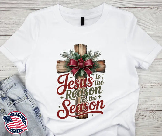Jesus is the Reason - Multi Small / Short Shirt