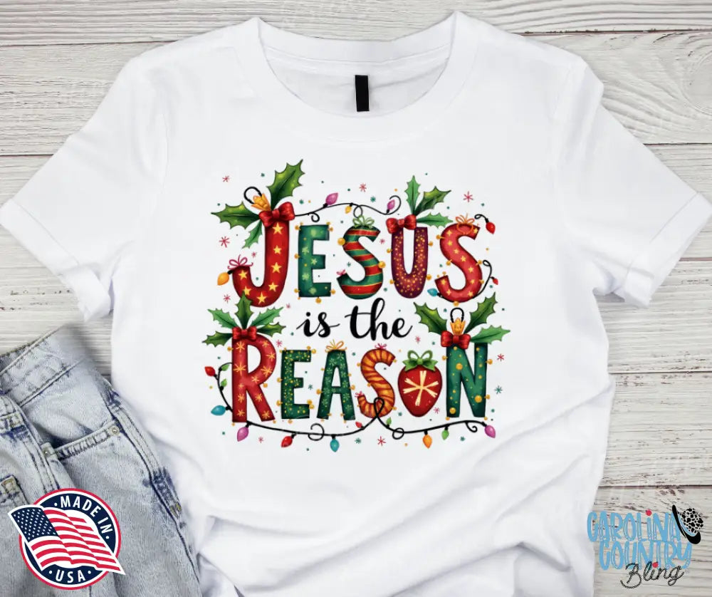 Jesus Is The Reason – Multi Small / Short Shirt