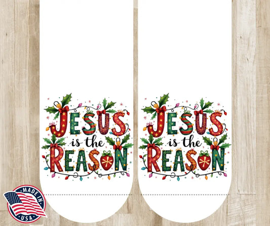 Jesus Is The Reason – Multi Socks