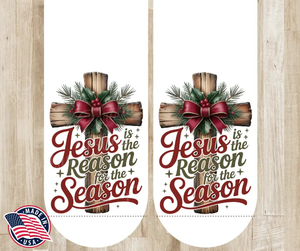 Jesus is the Reason - Multi Socks