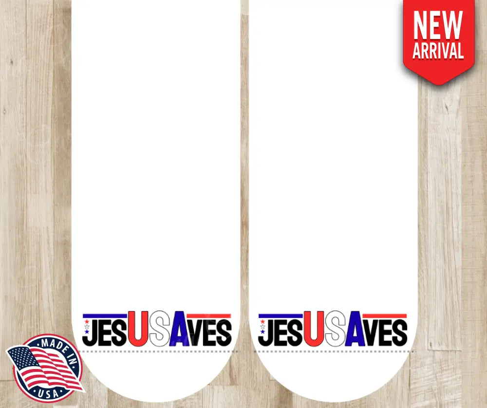 Jesus Saves - Multi - Socks