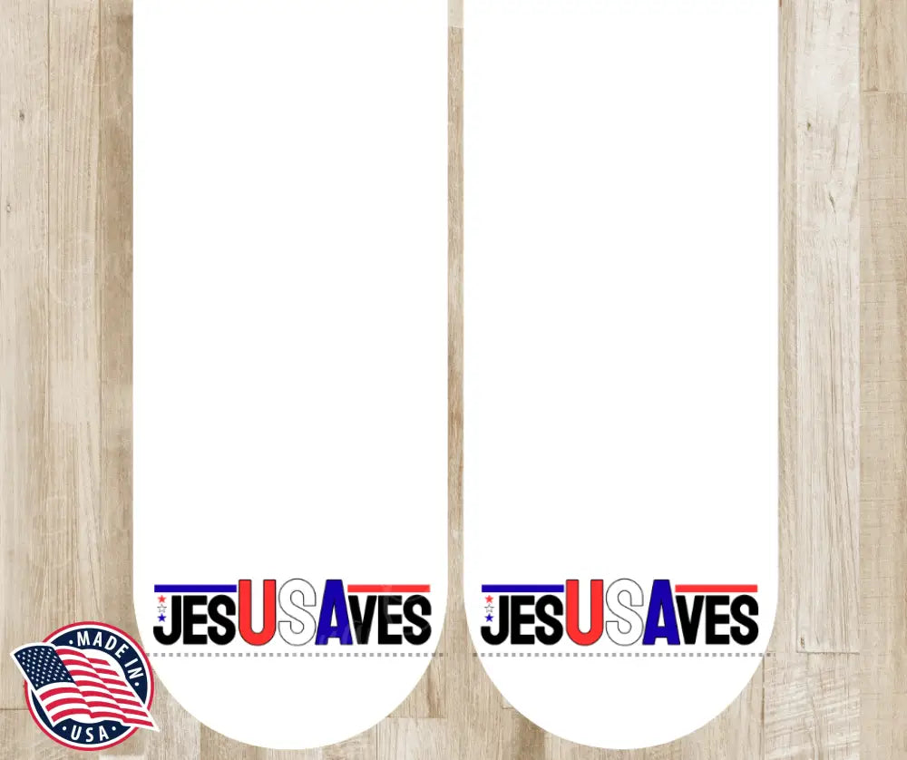 Jesus Saves - Multi - Socks