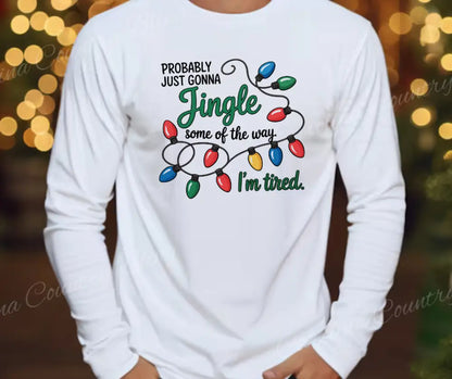 Jingle Some of the Way - Multi Small / Long Shirt