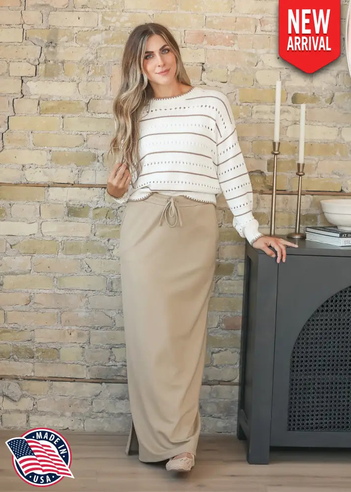Jordan Knit Maxi Skirt - IC Skirts