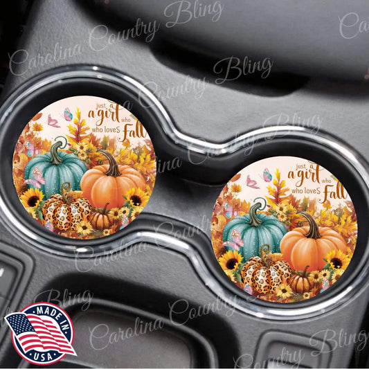 Just A Girl Who Loves Fall – Multi Car Coaster