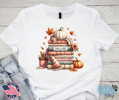 Just A Girl Who Loves Fall – Multi Shirt