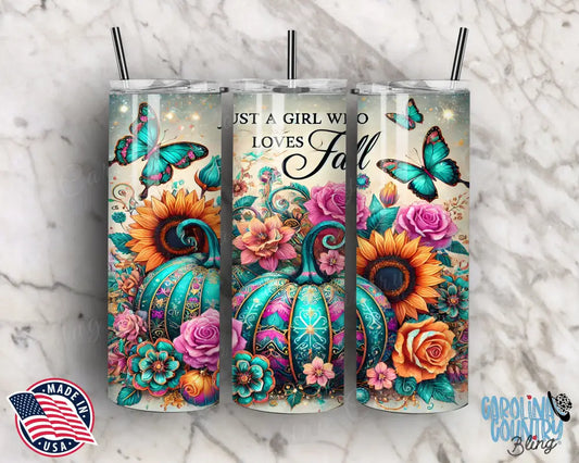 Just A Girl Who Loves Fall – Multi Tumbler