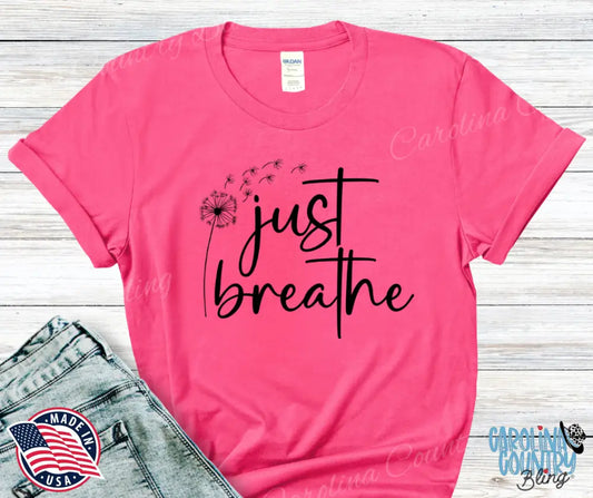 Just Breathe – Multi Small / Short / Pink Shirt