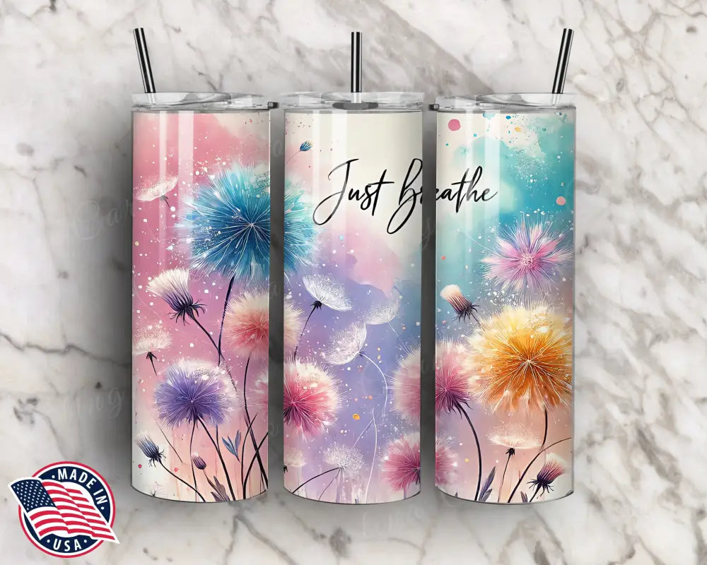 Just Breathe - Multi - Tumbler
