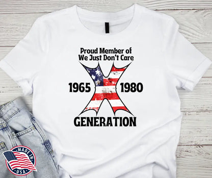 Just Don’t Care – Multi Shirt