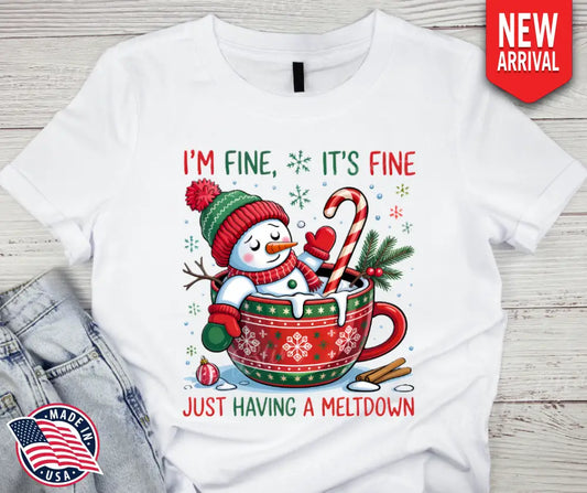 Just Having a Meltdown - Multi Small / Short Shirt