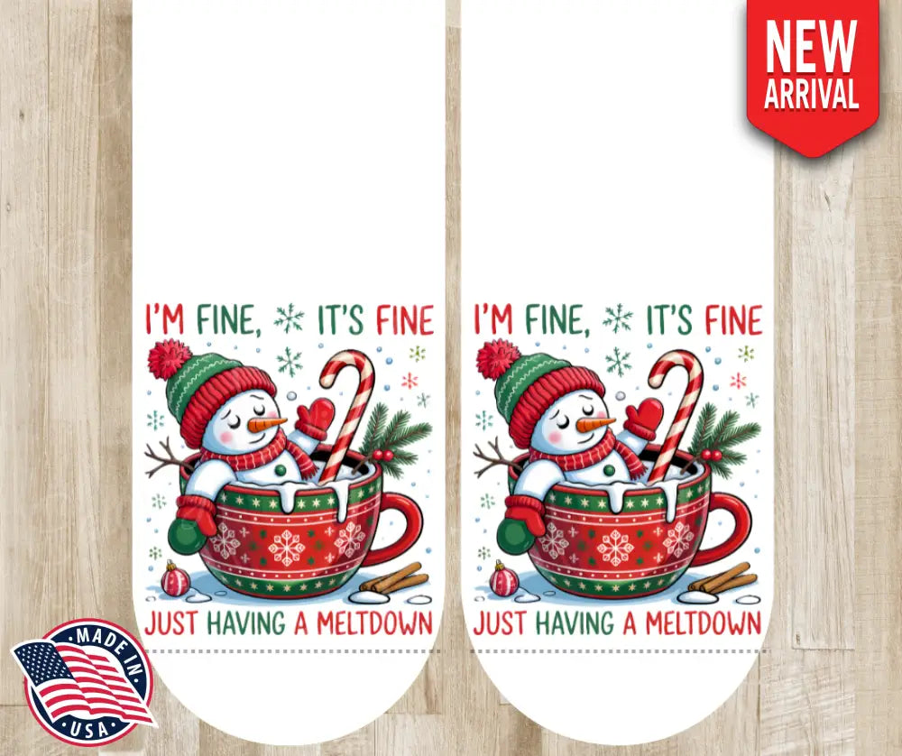 Just Having a Meltdown - Multi Socks