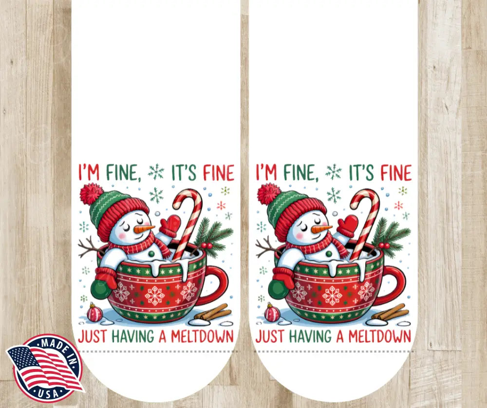 Just Having a Meltdown - Multi Socks