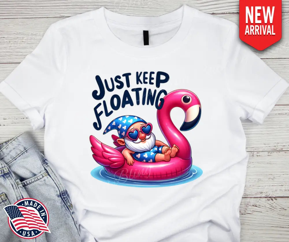 Just Keep Floating – Multi Shirt