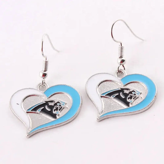 Keep Pounding Blue Earrings