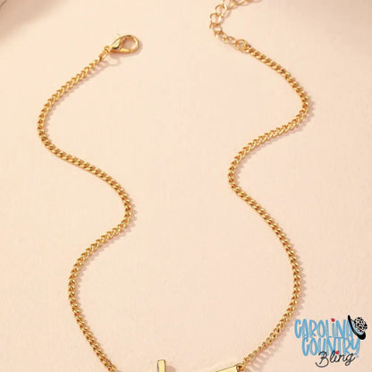 Keeping Love Close – Gold Necklace