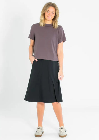 Kia Dusty Mauve Athletic Short Sleeve T-shirt IC Tops