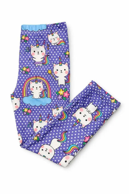 Kitties in the Clouds Leggings - Leggings