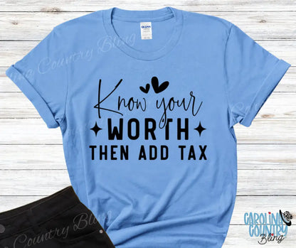 Know Your Worth – Multi Shirt