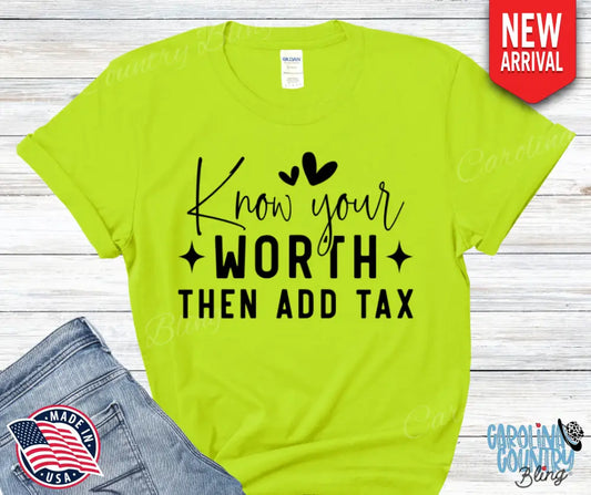 Know Your Worth – Multi Shirt