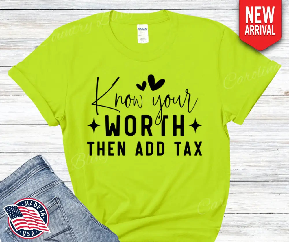 Know Your Worth – Multi Shirt
