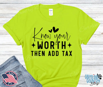 Know Your Worth – Multi Shirt