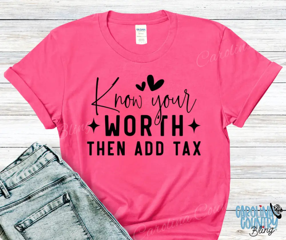 Know Your Worth – Multi Shirt